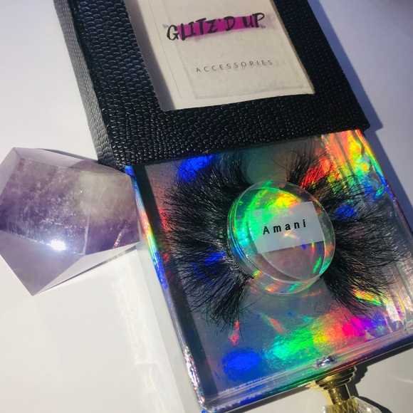 Mink Strip Lashes - Amani 25mm - Picture 2 of 5